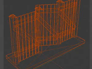 board fences 3D Print Model