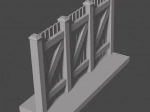 board fences 3D Print Model