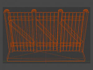 board fences 3D Print Model