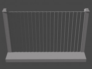board fences Modelo de Impressão 3D