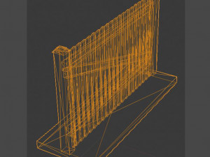 board fences Modelo de Impressão 3D