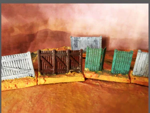 board fences 3D Print Model