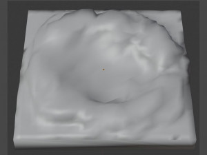 craters 3D 打印模型