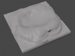 craters 3D 打印模型