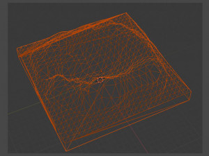 craters 3D 打印模型