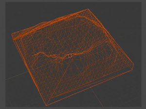 craters 3D Print Model