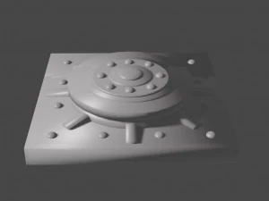 copertura dello scarico Modello di stampa 3D