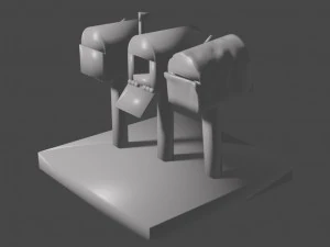 mail boxes 1 3D Print Model