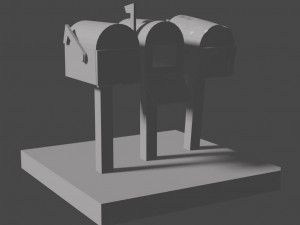 mail boxes 1 3D Print Model