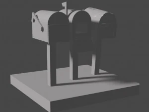 mail boxes 1 3D Print Model
