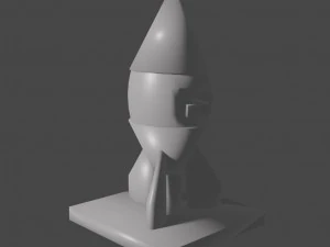 mail boxes and sign 3D Print Model
