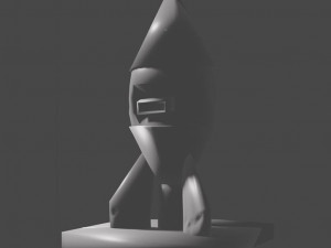 mail boxes and sign 3D 打印模型