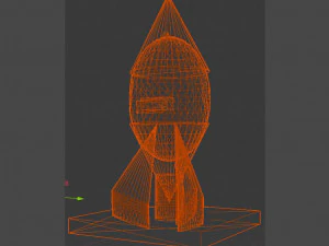 mail boxes and sign 3D Print Model