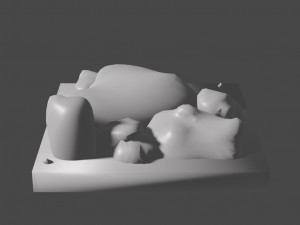 small rocks Model do druku 3D