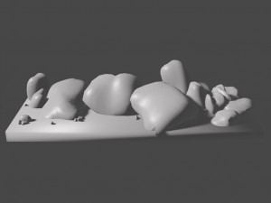small rocks Model do druku 3D