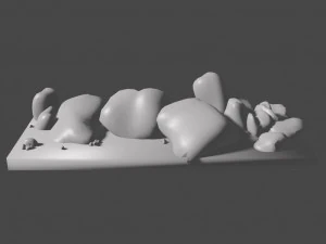 small rocks 3D Print Model