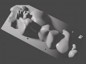 small rocks 3D Print Model