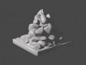 small rocks 3D Print Model