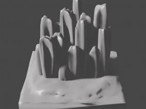 small rocks 3D Print Model