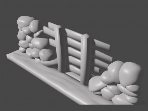 stone walls Modelo de Impressão 3D