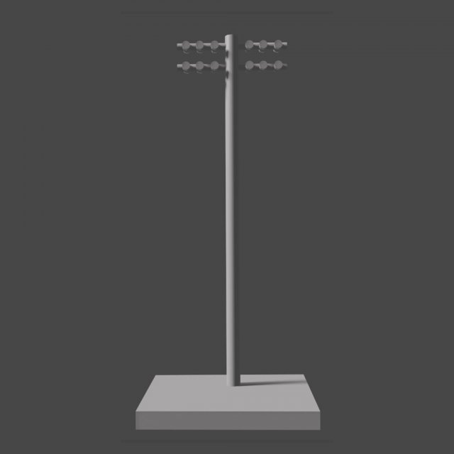 telegraph poles Modelo de impresión 3D .c4d .max .obj .3ds .fbx .stl .blend 