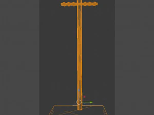 telegraph poles 3D Print Model