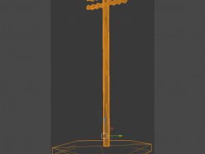 telegraph poles 3D Print Model