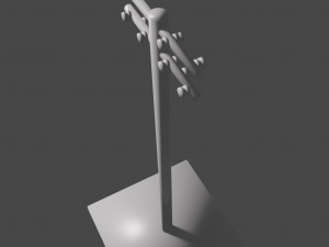telegraph poles Modelo de impresión 3D
