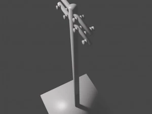 telegraph poles 3D Print Model
