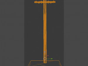 telegraph poles 3D Print Model