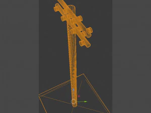telegraph poles 3D Print Model