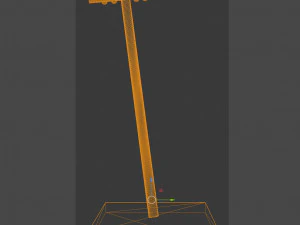 telegraph poles 3D Print Model