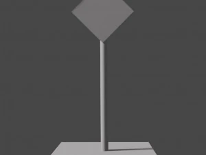 traffic signs 3D Print Model