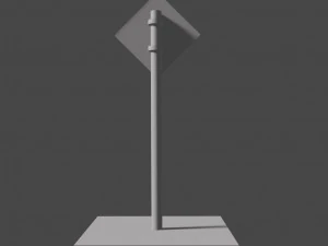 traffic signs 3D Print Model