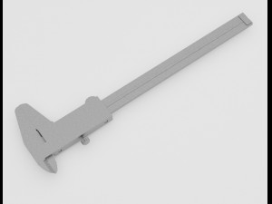 caliper Model 3D