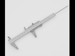 caliper Model 3D