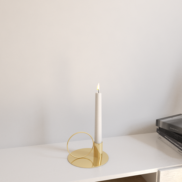 candle holder Modèle 3D .c4d .max .obj .3ds .fbx .stl .blend 