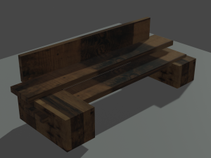 seating chairs 3D 模型