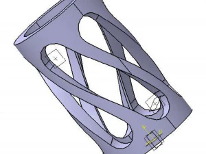 parti della macchina Modello 3D