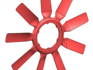 Fan Blade 3D Model