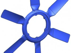 Fan Blade 3D Model