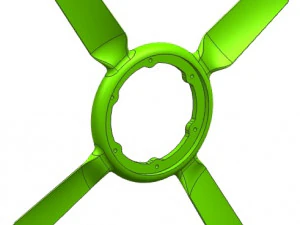 Fan Blade 3D Model