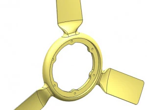 Fan Blade 3D Model