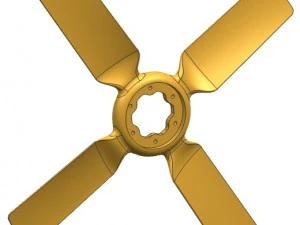 Fan Blade 3D Model