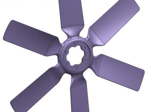 Fan Blade 3D Model