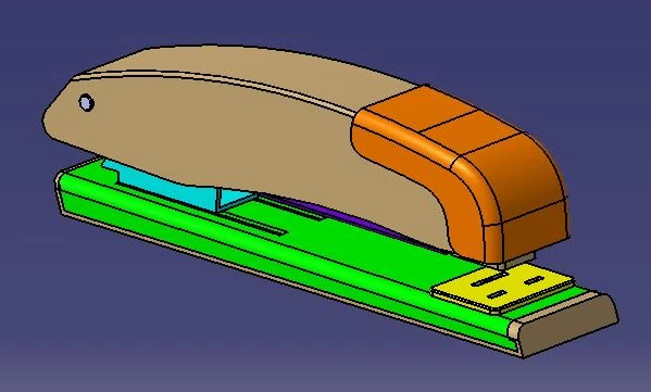 Grampeador Modelo 3D .c4d .max .obj .3ds .fbx .stl .blend 