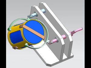 HAND OPERATED TUMBLER MIXER 3D CAD MODEL 3D Model