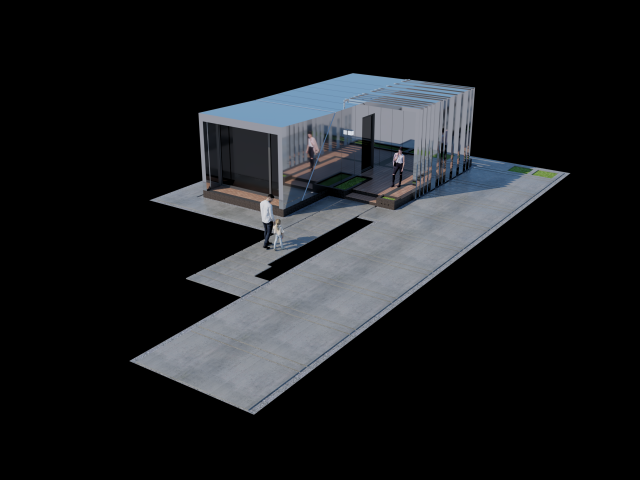 home 2 3D Model .c4d .max .obj .3ds .fbx .stl .blend 