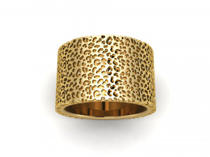 leopard texture ring Modèles 3D en vedette
