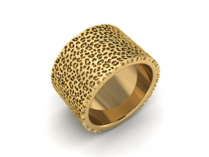 leopard texture ring Modèles 3D en vedette
